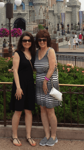 My beautiful mom and I