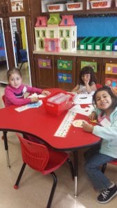 We are cutting out a mask of David from "No David!" We talked about making good choices at school! 
