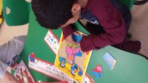 We are working with puzzles!