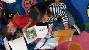We are reading the pictures!