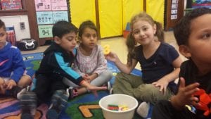 We are identifying numbers 1-5!