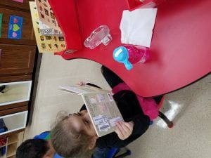 We practiced Read to Self!