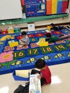 We practiced Read to Self!
