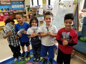 We can name the characters in a story!