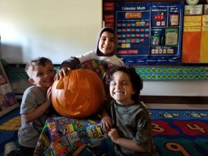 We love our Jack-O-Lantern!