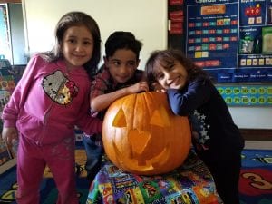 We love our Jack-O-Lantern!