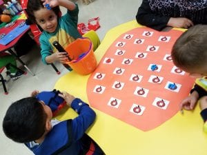 We are naming letters!