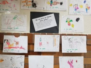 Check out our writing opinion writing. It is posted outside of our door!