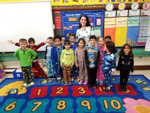 We love wearing our PJs to school!