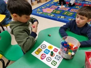 We are practicing Roll and Build up to 12!