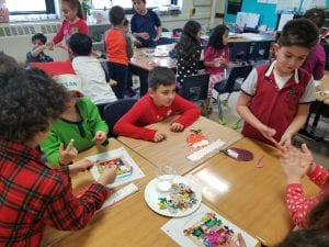 We had a fun party with our book buddies!