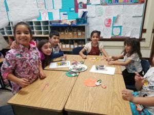 We had a fun party with our book buddies!