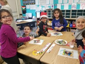 We had a fun party with our book buddies!