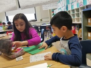 We had a fun party with our book buddies!