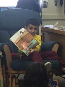 What a great job this friend did in remembering the story! We are building comprehension!