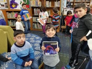 Our book buddies helped us check out good fit books!