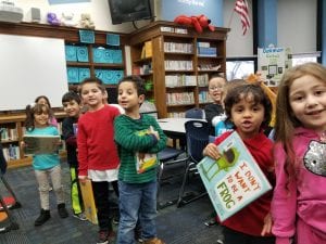 We learned rules for the library too!