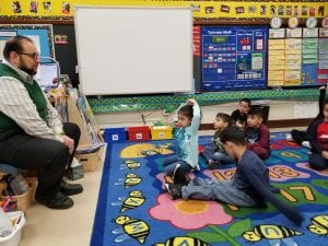 Mr. Abu-Rus visited our class to help us learn more about floods!