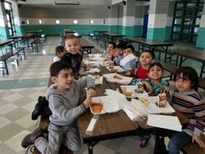 Thank you Sal's pizza and the Fawaz family for the yummy lunch! Thank you to Alireda's dad and Jamal's mom for joining us on our field trip! :)