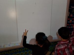 We played with our shadows!!