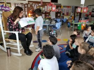 Kindergarten also learned about lions and shared their writing!