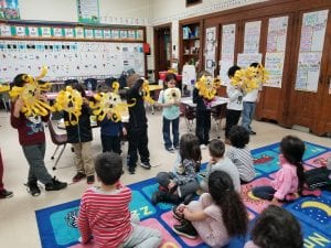 We took turns telling facts about lions!