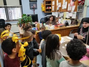 We loved sharing with the secretaries in the office! :)