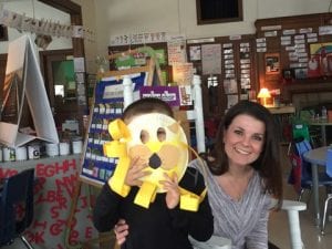 We took turns telling our facts about lions as we wore our lion masks!