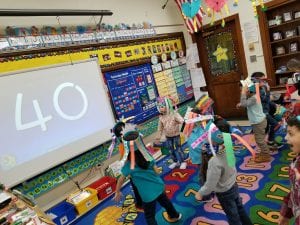 We counted to 100!!!