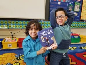 We also wrote "The Cat in the Hat Comes Back"!