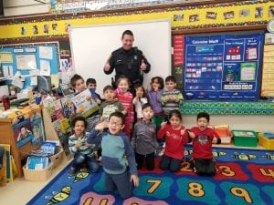 We appreciate Officer Aaron taking the time to read to us this morning!