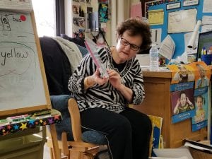 Our very good friend, Ms. Frances read to us today!!!