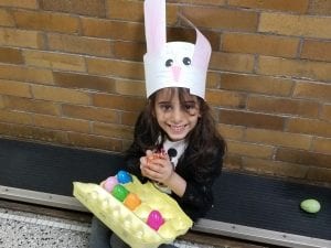 We went on a number egg hunt!
