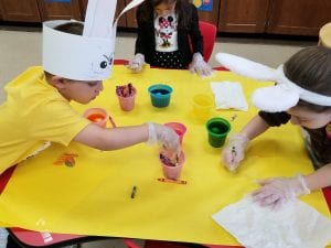 We experimented with multiple colors!
