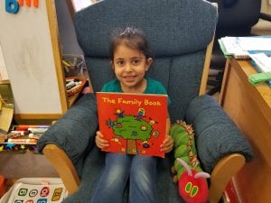Here is our "Guest Reader" from today! :)