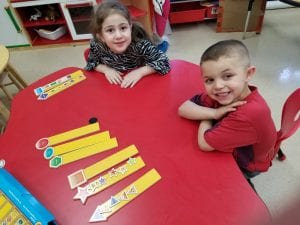 We sorted shapes!