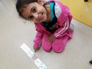 We matched numbers and quantity!