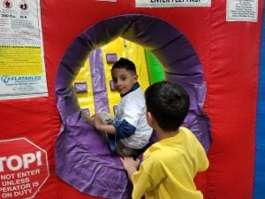 The obstacle courses were so much fun!