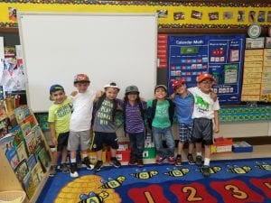 We had Hat Day for letter H day of the ABC Countdown!