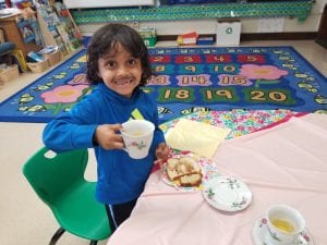 And....we had cinnamon toast and banana bread too!