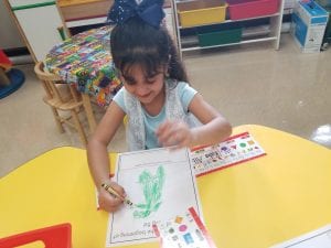 We drew a self portrait!