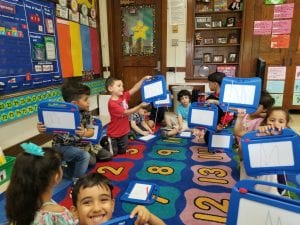 Look at our smiles of how proud we are of our work!