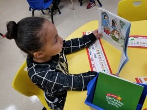 We practiced Read to Self and learned there are 3 Ways to Read a Book!!! 1. Read the pictures 2. Read the words 3. Retell the story