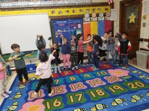 We used used different socks to differentiate what is the same and what is different as we looked for a friend with our match!
