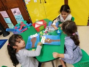 We enjoyed the first week of Fall as we made fall trees with our little hands!