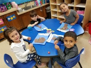 We enjoyed the first week of Fall as we made fall trees with our little hands!