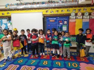 We are so excited to bring home our reading bags!
