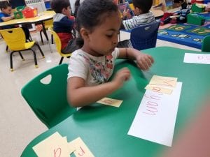 During Daily 5, i met with some friends to work on identifying the letters in their first names! They did an amazing job!