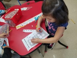 We sorted uppercase G and lowercase g!