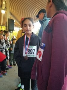 Congratulations Afnan!!! Second year getting an award at the race!!! Amazing!